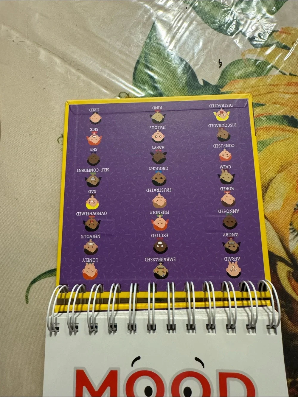Mood Flip Book for Kids - Yellow, teaching resource